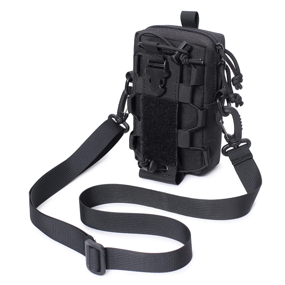 ACEXIER Tactical Molle Pouch Waist Bag Military Bottle Bag Outdoor Vest Pack Purse Phone Case Backpack Hunting Accessories Daily Carry Tool Pack