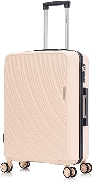 Medium Suitcase 24" Lightweight 4 Wheel Spinner ABS Hard Shell Luggage for 15 to 20kg 66 Litre