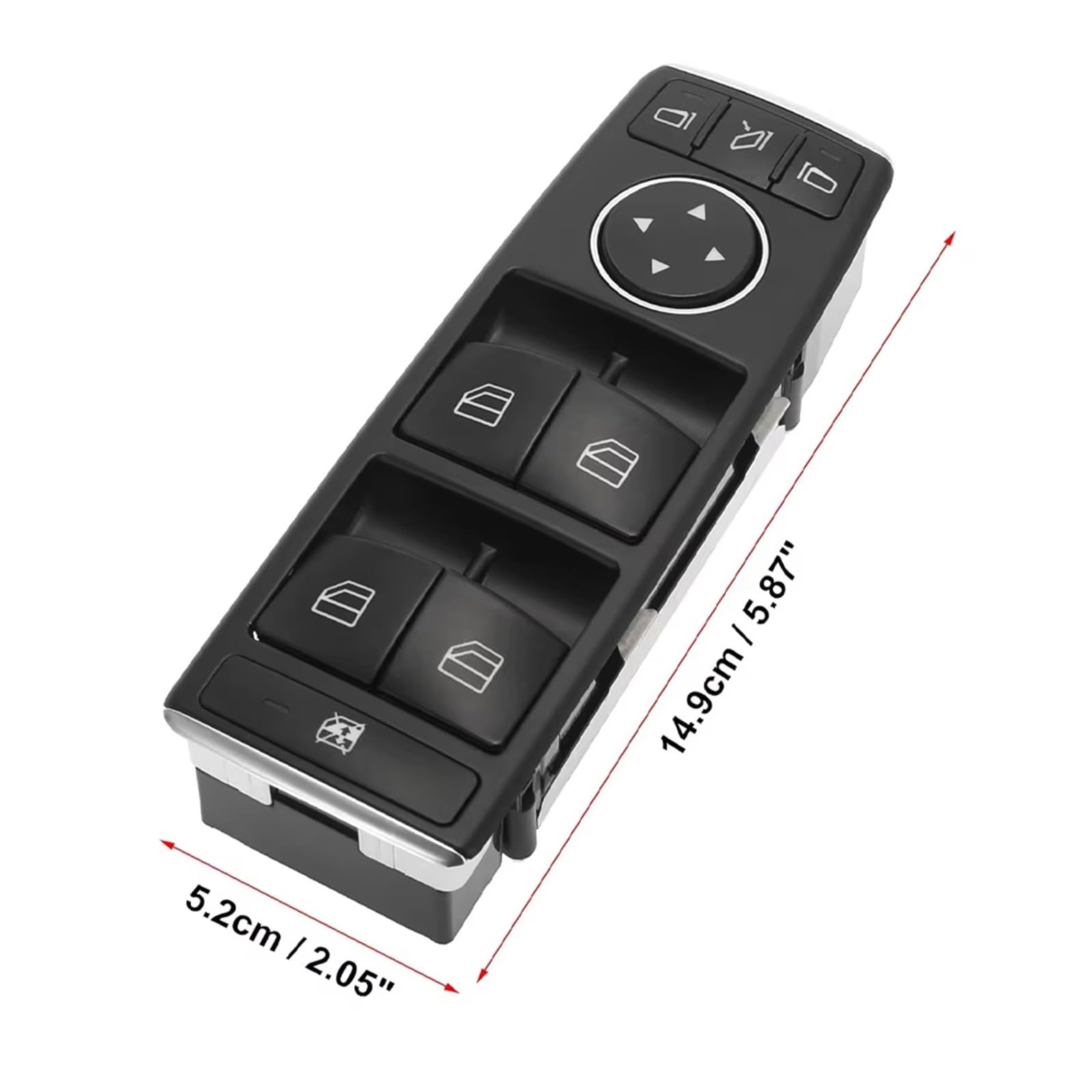 Interruptor Mando Elevalunas Para Benz B G GL ML Clase Botonera De Ventana