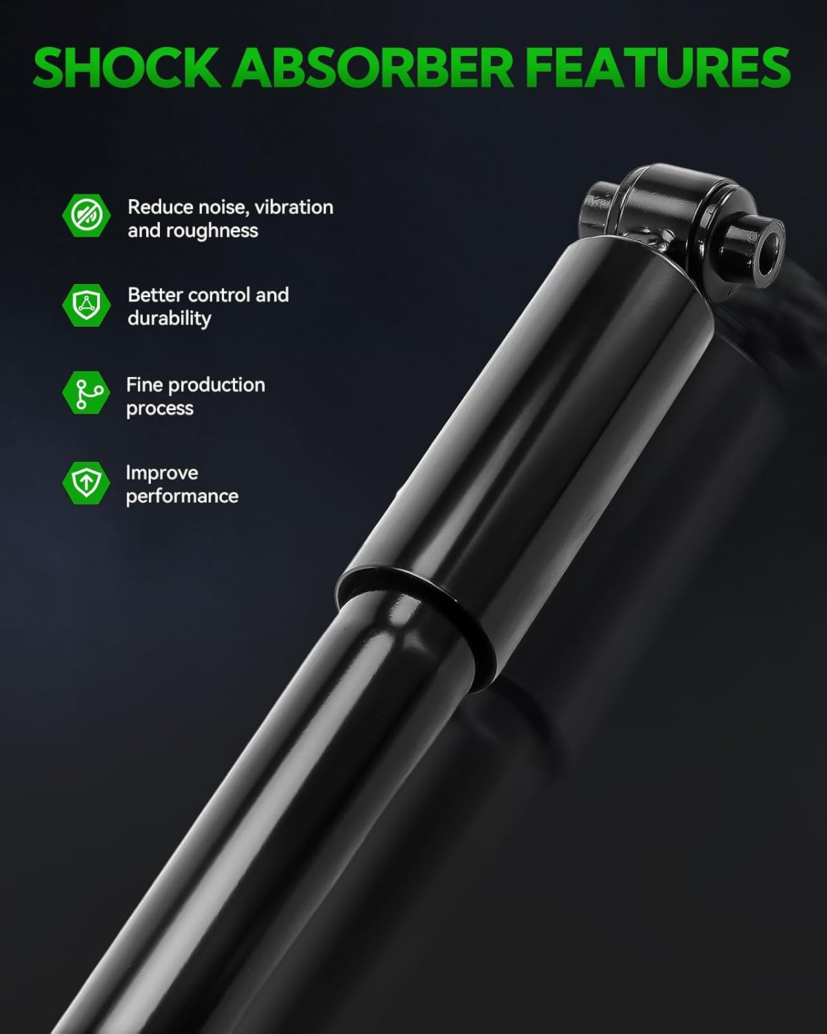 Front Struts Shock Absorbers for 2013-2015 Civic 272925, 272926, SR4268, SR4267, 52610TS8B32, 52610TS8B03, 52610TR0A24, Struts Shocks Suspension Assembly, 2Pcs