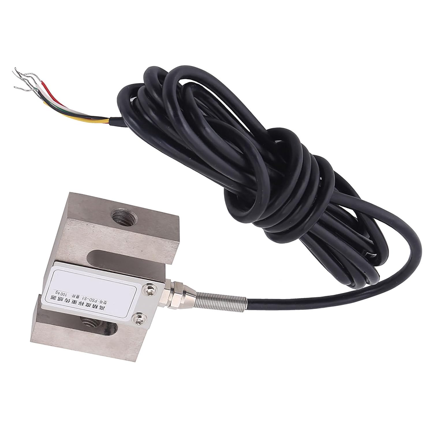 Anticorrosion S Type Load Cell 100kg Sensor, Weighting Sensor for Mixing/Batching/Asphalt Station (100kg)