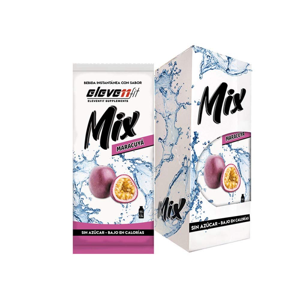 Eleven Fit Mix Instantáneo Sabor Sandia | Prepara 1.5L de Bebida Saludable, Sin Azúcar y Baja en Calorías | Ideal para Mezclar con Agua y Mejorar tu Dieta | Caja de 24 Sobres — view 10