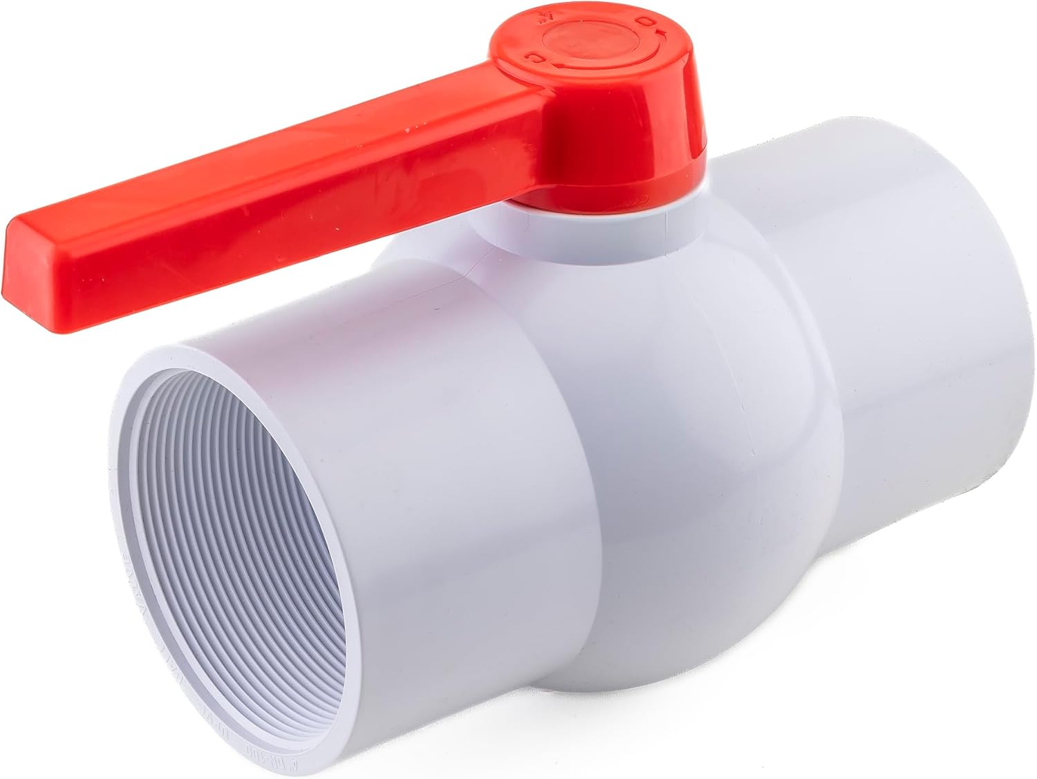 URA WATER - PVC Shut-Off Ball Valve 4" - 150 psi - Schedule 40 - Threaded