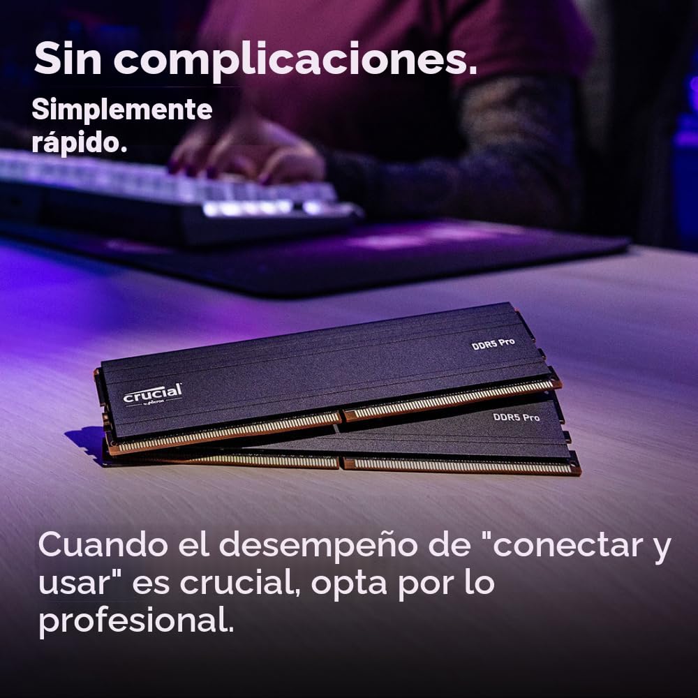 Amazon.com: Crucial Pro CP2K32G56C46U5 - Kit de Memoria para