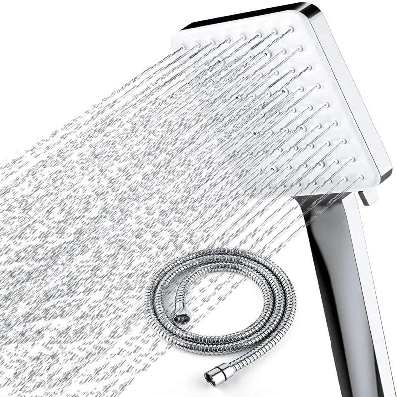 High Pressure Shower Head Set 10 Functions Handheld Shower Head