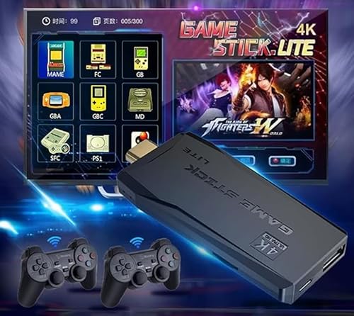 Game stick 4k atualizado 20.000 jogos Smart Video game TV Stick , Game Retrô, Game pendrive, Console