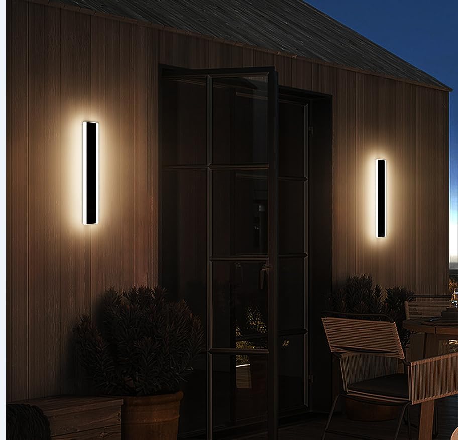 Mikeru 30CM Outdoor Acrylic Wall Light