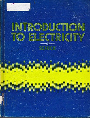 Introduction to electricity 0070776784 Book Cover