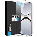 SupCares Tempered Glass for Oppo Find X8 (6.59 Inch) With Installation Kit | 9H Edge to Edge Screen Protector | Black gallery image