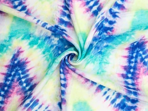 Minerva Blue Deadstock Viscose Crepe Fabric for Dressmaking - 140cm Wide - per metre