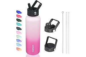 BJPKPK 40oz Insulated Metal Water Bottle