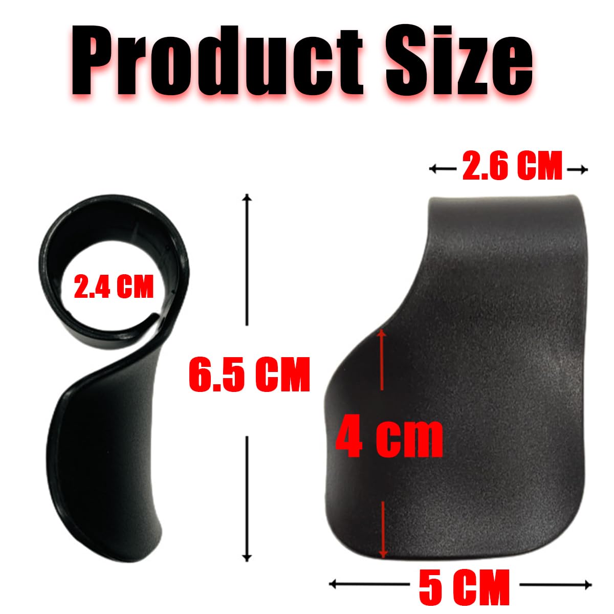 JNNJ 4Pcs Cruise Control Acceleratore Riposa Polso, Assist Crampo Polso Resto per Acceleratore Moto, Assistente Crociera Impugnatura di controllo Manubrio, Assist Wrist Cruise Blocco Acceleratore