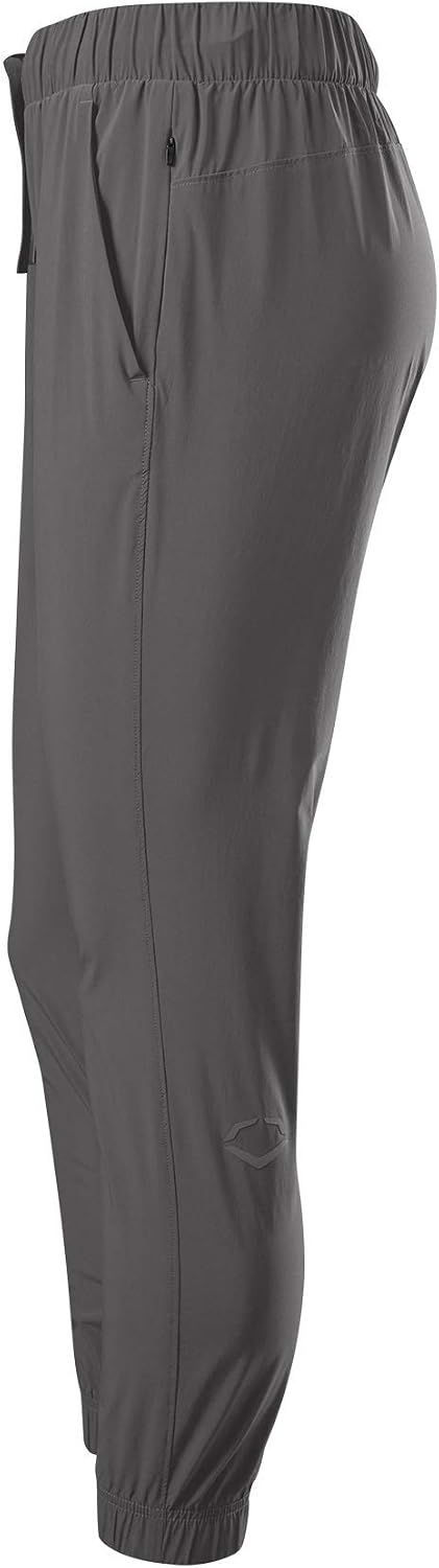 EvoShield Women's Woven Joggers | Baseball/Softball | Charcoal Grey | XL - Extra Large