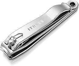 Nail Clipper,Toenail Clipper,Toe Nail Clipper,Hand Nail Clipper,Sharp and Sturdy Trimmer for Men and Women,Pack of 1 (Silver)