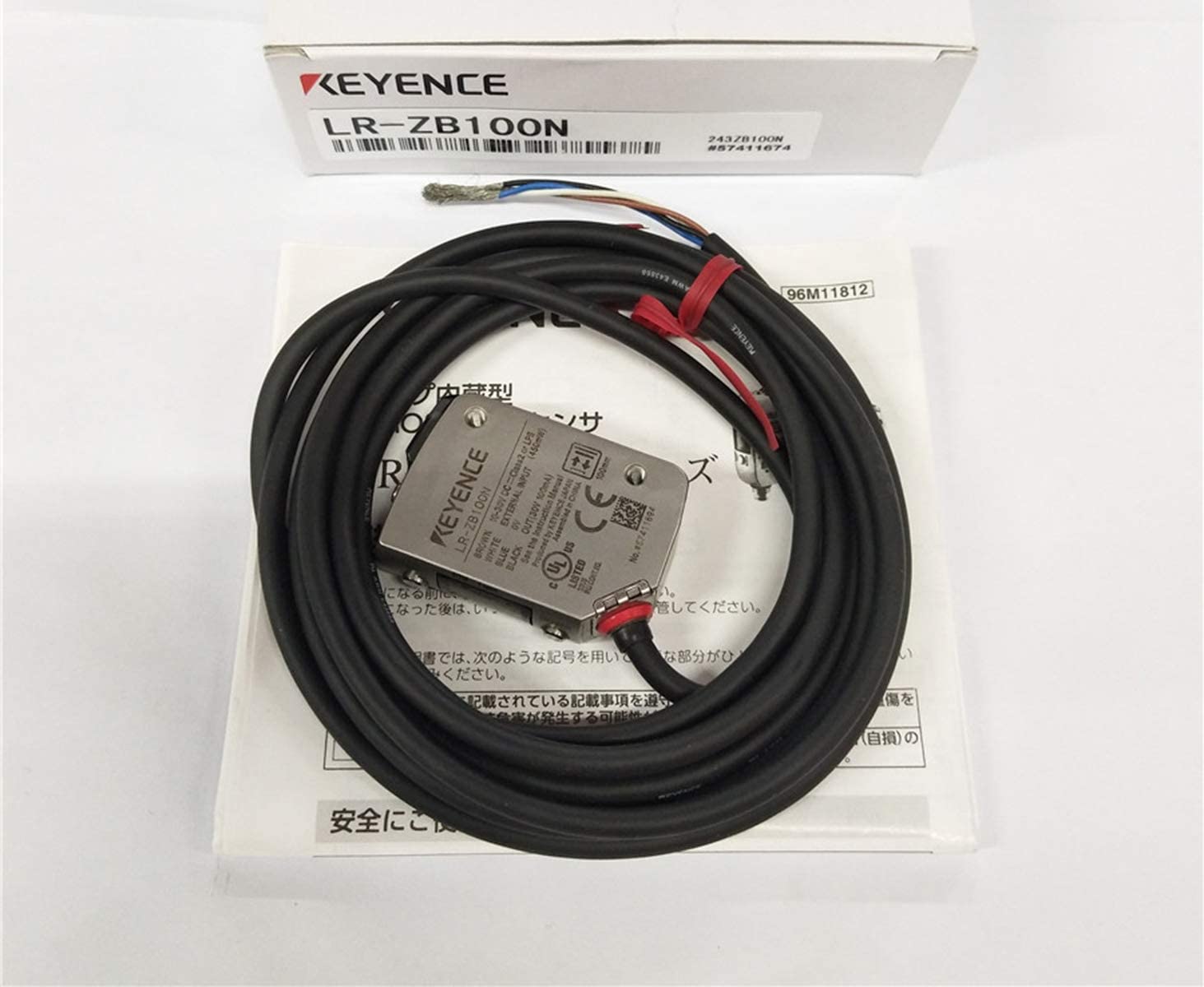 キーエンス CMOSセンサー LR-ZB100N 新品 箱無し Rectangular w/ cable Type, 100 mm - LR-ZB100N | KEYENCE America