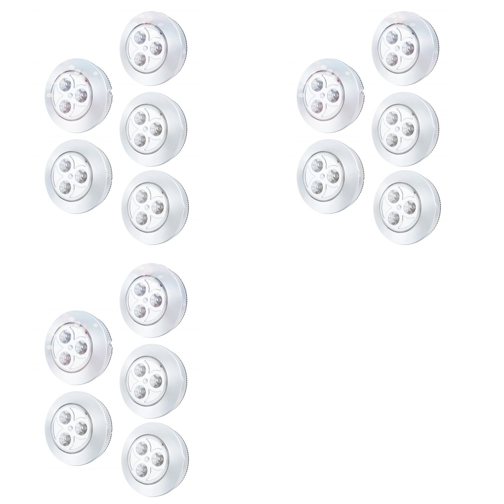 LED Lámpara de Prensa Inalámbrica para Pasillo Cocina Dormitorio Cuarto de Baño Armarios