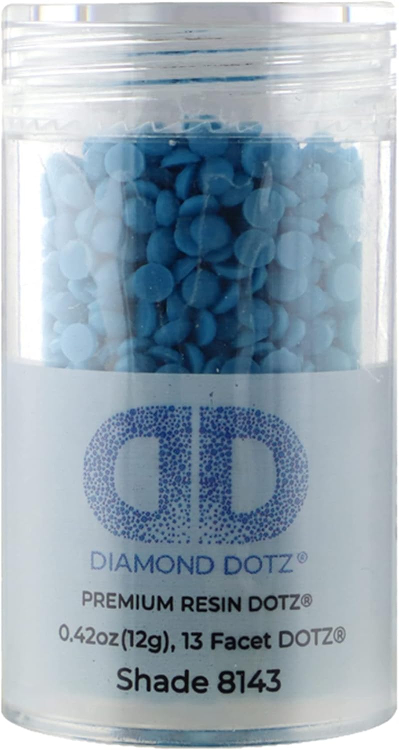 Diamond Dotz 2.8MM 12G Cylinder Dark Aqua - Freestyle Diamond Painting Beads, Diamond Art Beads, Replacement Drills, Loose Gems for DIY Crafts and Art Projects