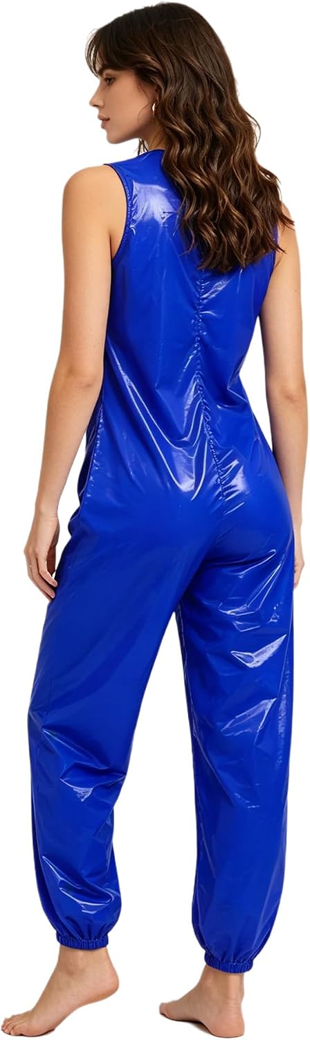 Yhong Coveralls for Women Mechanic Jumpsuit Water Resistant Body Suit Oil-resistant Lightweight Painting Rompers