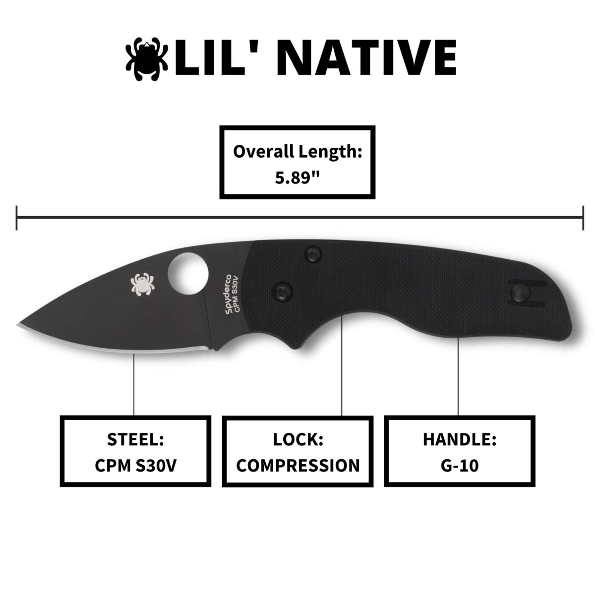Amazon.com : Spyderco Lil