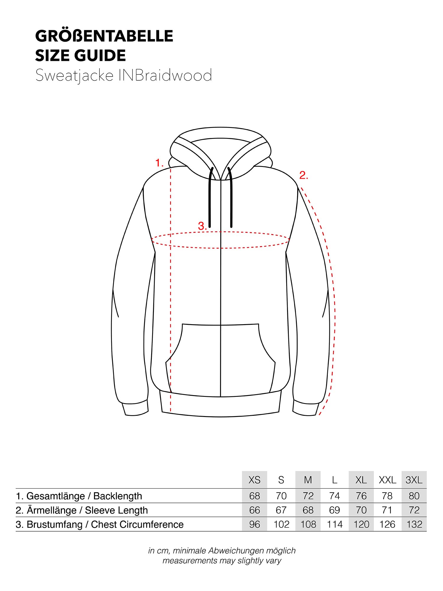 Indicode Uomini Braidwood Hoodie | Felpa con Cappuccio