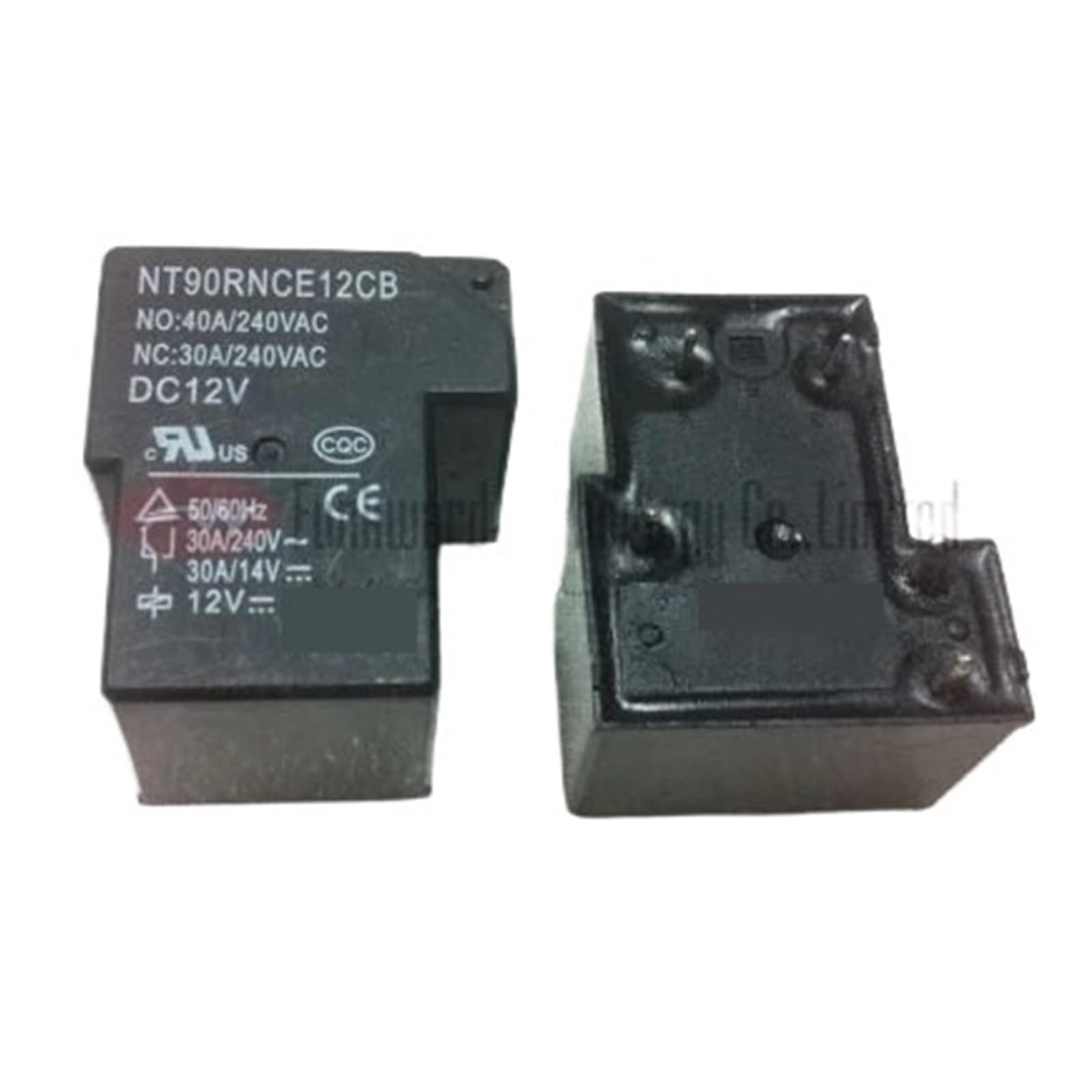 Relé de 30 A T90 con 5 pines para alta capacidad de conmutación NT90RNCE12CB