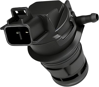 Windshield Washer Pump 85330-60190 85330-AE010, Windshield Wiper Washer Fluid Pump Sprayer Front Rear Replacement 85330-60180 85330-21010 with Grommet Compatible with Toyota Lexus Mazda Honda