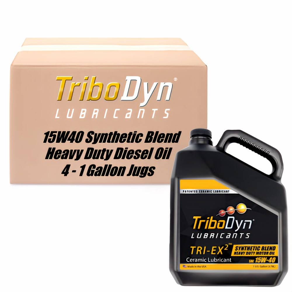 Ceramic 15W-40 Synthetic Blend Diesel Oil CK-4-4 Gallon Case