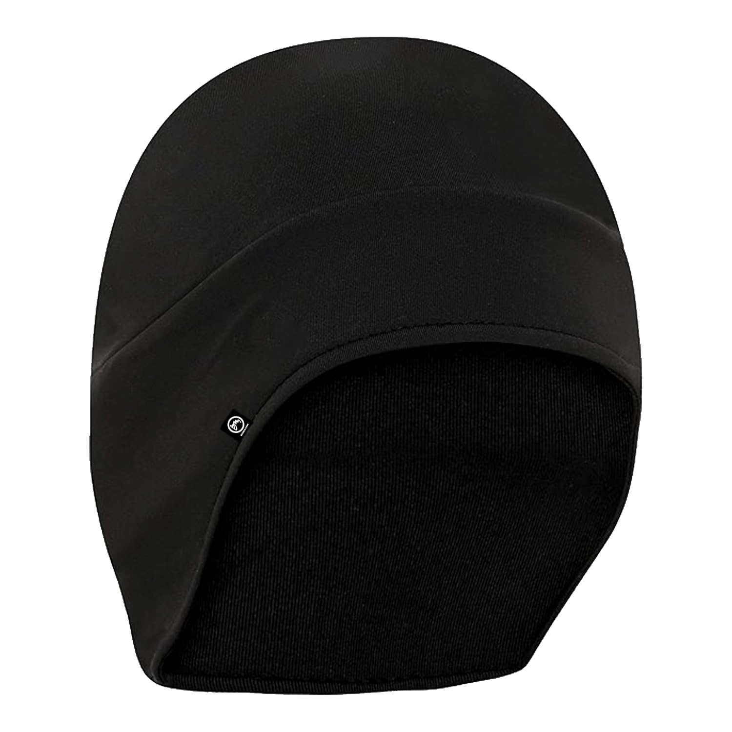 Helmet Liner Skull Cap - Thermal Retention & Moisture Wicking, for Running, Skiing & Winter Sports Black-image-8