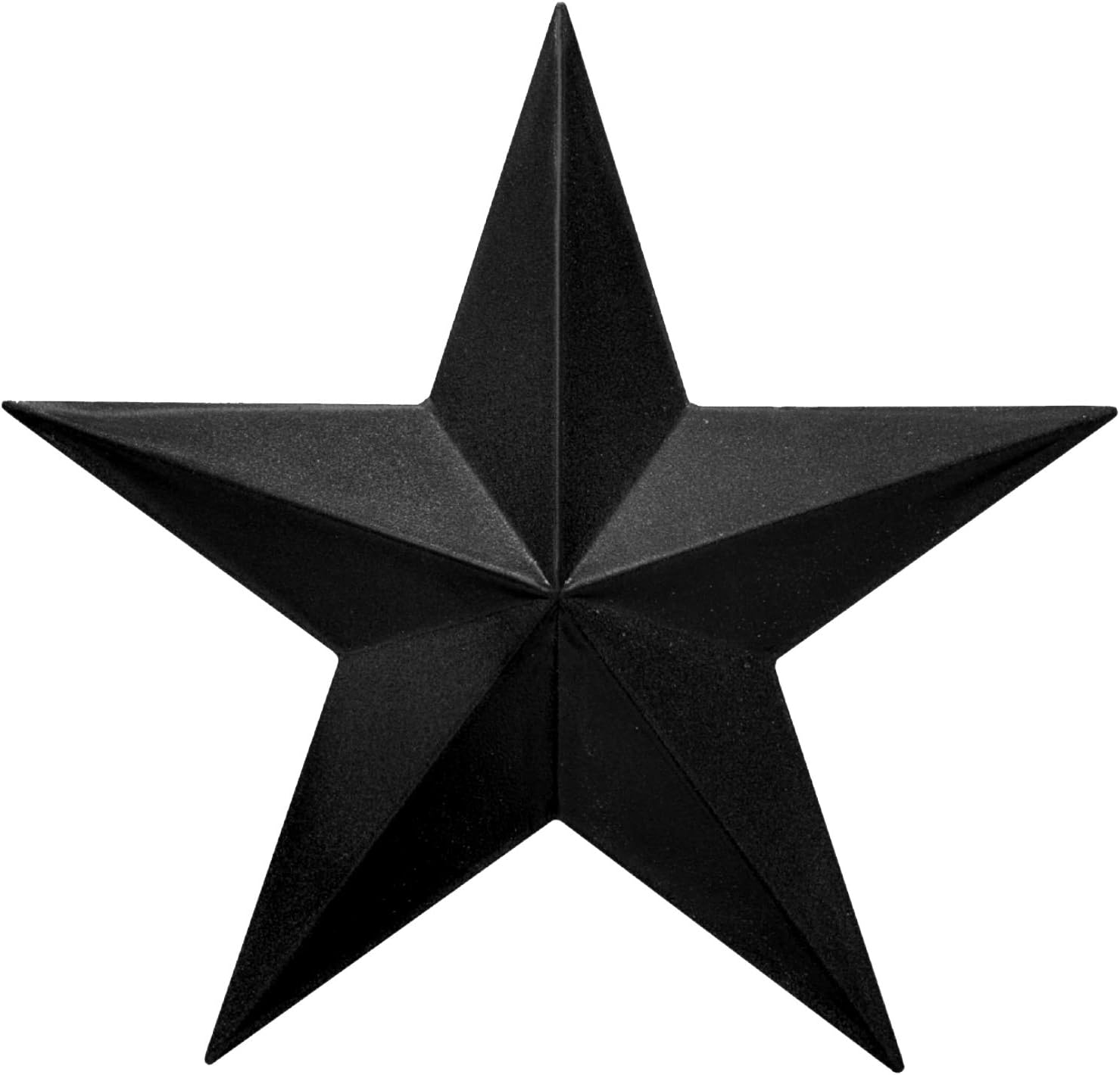 EcoRise Dark Bronze Barn Star – Star Wall Décor, Metal Stars for Outside or Inside of House, Iron Texas Metal Star Rustic Vintage Western Country Home Farmhouse Wall Art Decorations (22")