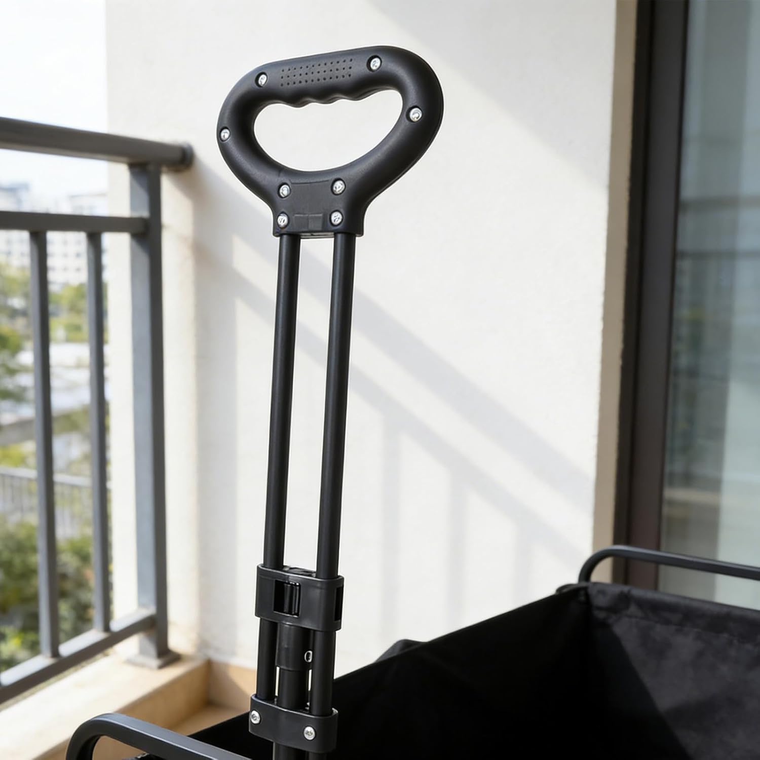 1 Set Wagon Replacement Pull Handle Spare - Stroller Wagon Pull Handle for Outdoor Camping Trolley - Replacement Parts for Folding Camping Cart Garden Shopping Cart