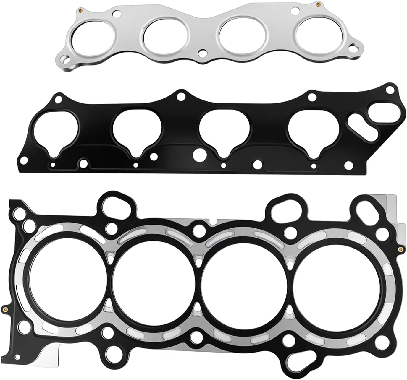 HS26243PT Cylinder Head Gasket Set w/Head Bolts, Fit for Honda Accord/CR-V/Element 2003-2011 & Acura TSX 2004-2008 2.4L, Part# HGS228 ES71333 K24A2 K24A4 K24A8 K24Z1
