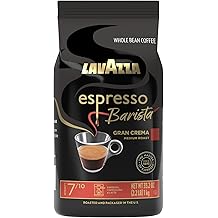 Lavazza Espresso Barista Gran Crema Whole Bean Coffee Blend, Medium Espresso Roast, Oz Bag (Packaging May Vary) - 2.2 LB, 35.2 Ounce