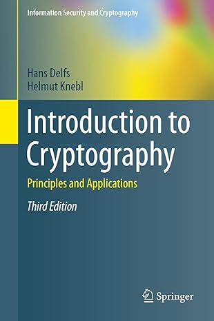 Introduction to Cryptography: Principles and Applications (Information Security and Cryptography)-Wow! eBook