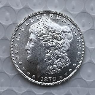 1879O Edition American Morgan Coin Silver Dollar Brass Silver-Plated Antique Handicraft Foreign Commemorative Coins
