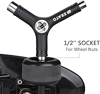 Vista 4 de Herramienta multifunción, todo en una, para patineta (con llave Allen tipo T y destornillador Phillips tipo L)