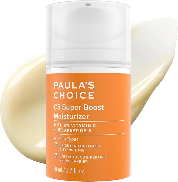Crema facial hidratante Paula's Choice C5 Super Boost con 5% de vitamina C