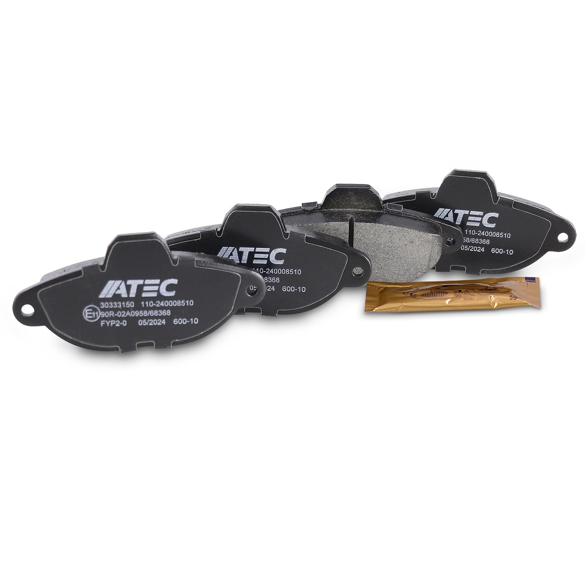 BESTPRICE Set freni incl dischi freno anteriori Ø 241mm pieni + tamburo freno Ø 185mm + pastiglie freno anteriori e ganasce freno posteriori + compatibile con FIAT SEICENTO / 600 (187_)