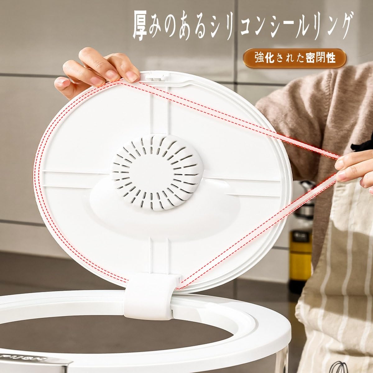 Amazon｜米びつ 米櫃 お米保存容器 密閉米びつ 5kg/10kg 防虫 ライス