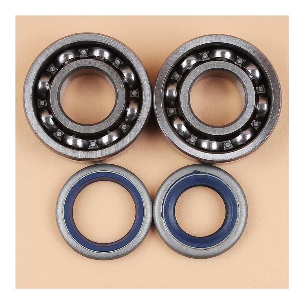 Kit de retenes Aceite y rodamientos Bolas del cigüeñal cárter for Motosierra (repuestos) 362, 365, 371, 372 XP, Gasolina