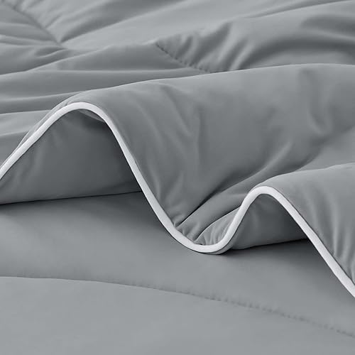Miniatura 7 de BEDELITE Edredón refrescante tamaño Queen, mantas refrescantes de doble cara para personas que duermen con calor, edredón de verano ligero y