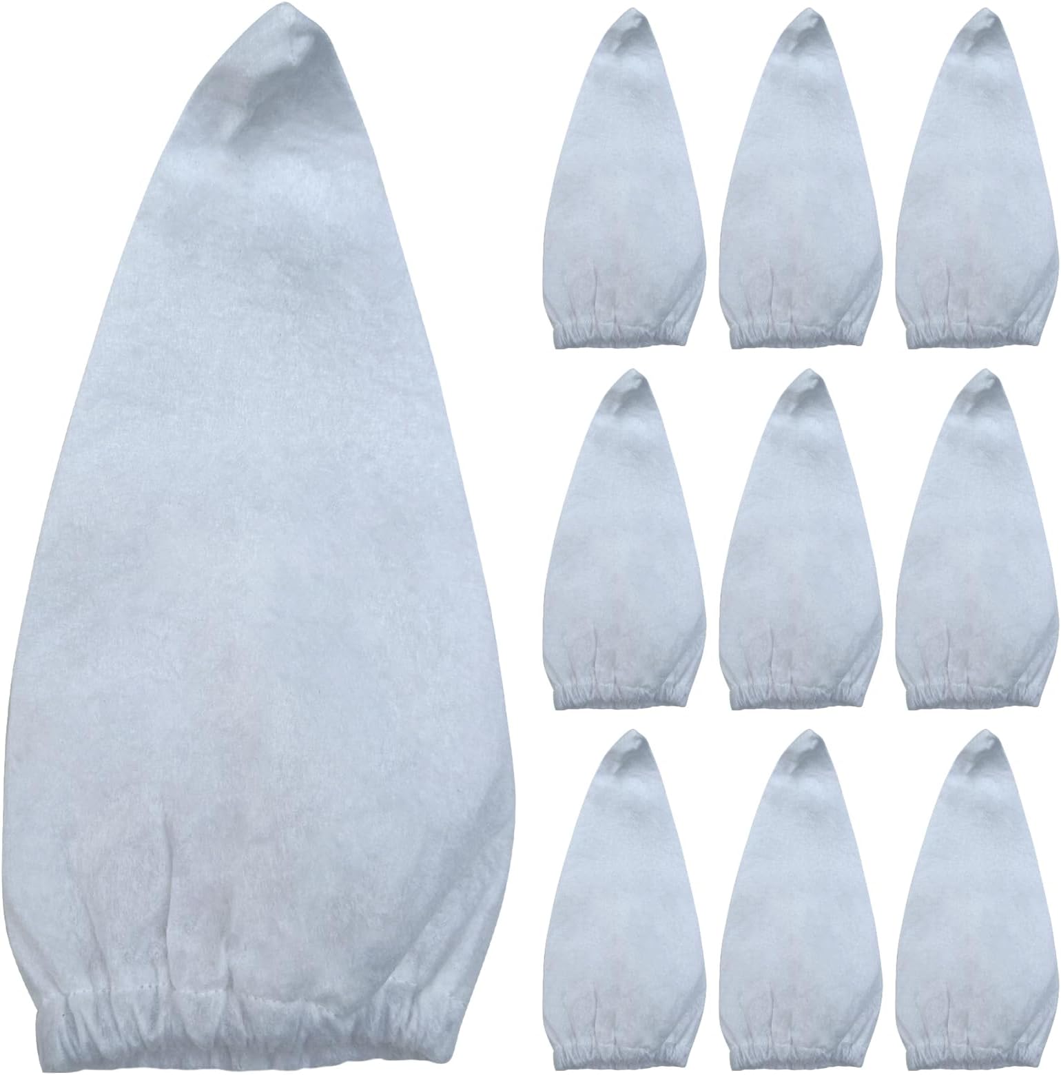 10 Pack WHOLESALE Vacuum Filter Cotton Replacements for Pool Blaster, Water Tech Filter, White