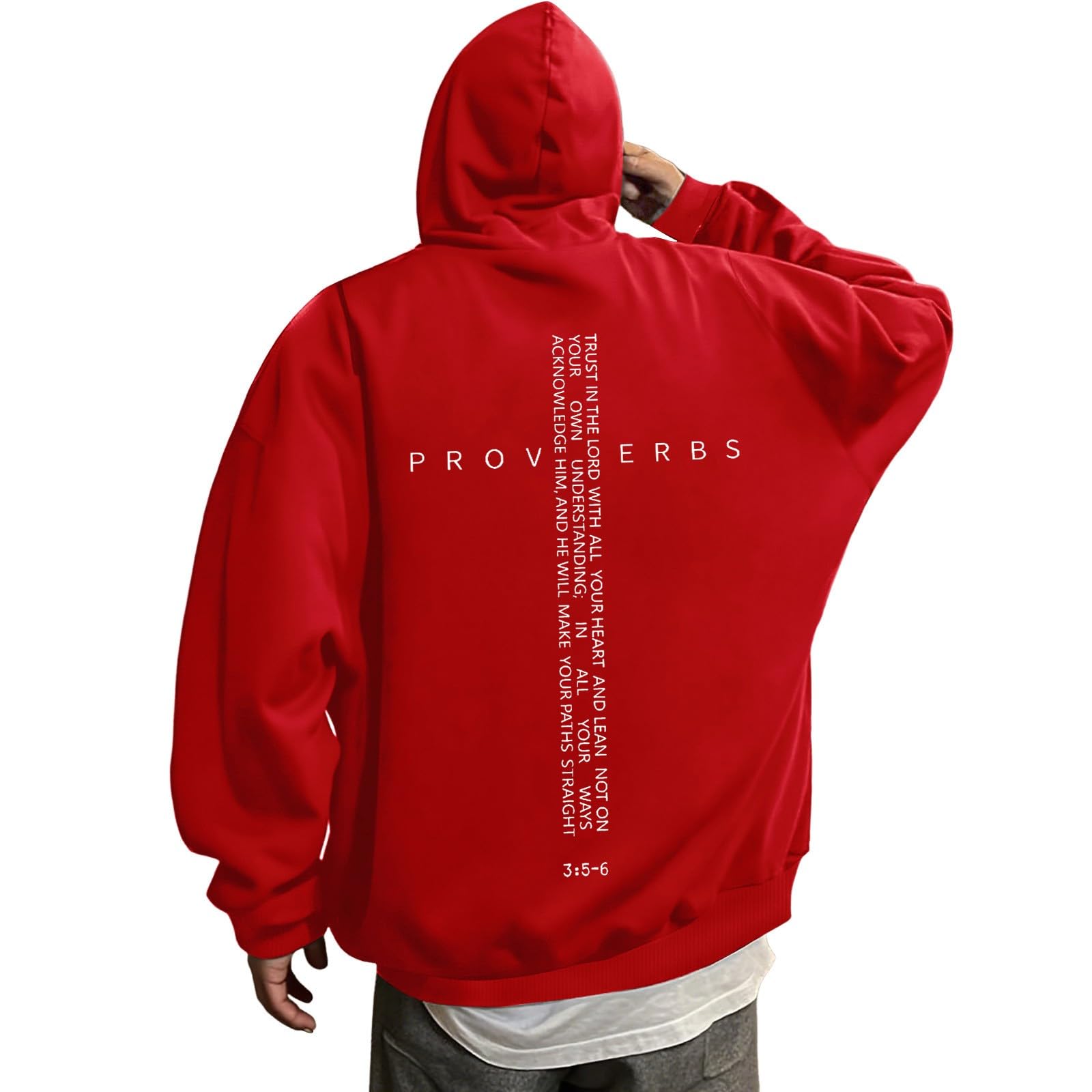 Felpe con cappuccio da uomo alla moda retrò pullover top autunno grafica