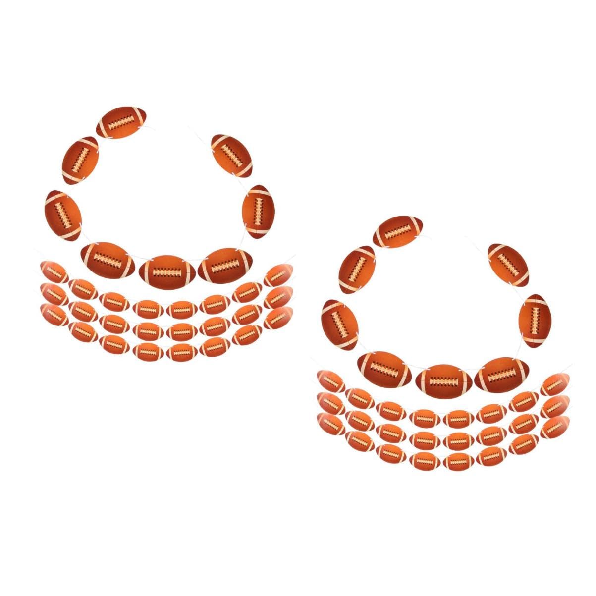 Décorations De Fête De Rugby et Fanions pour Anniversaire Thème Sport Enfant