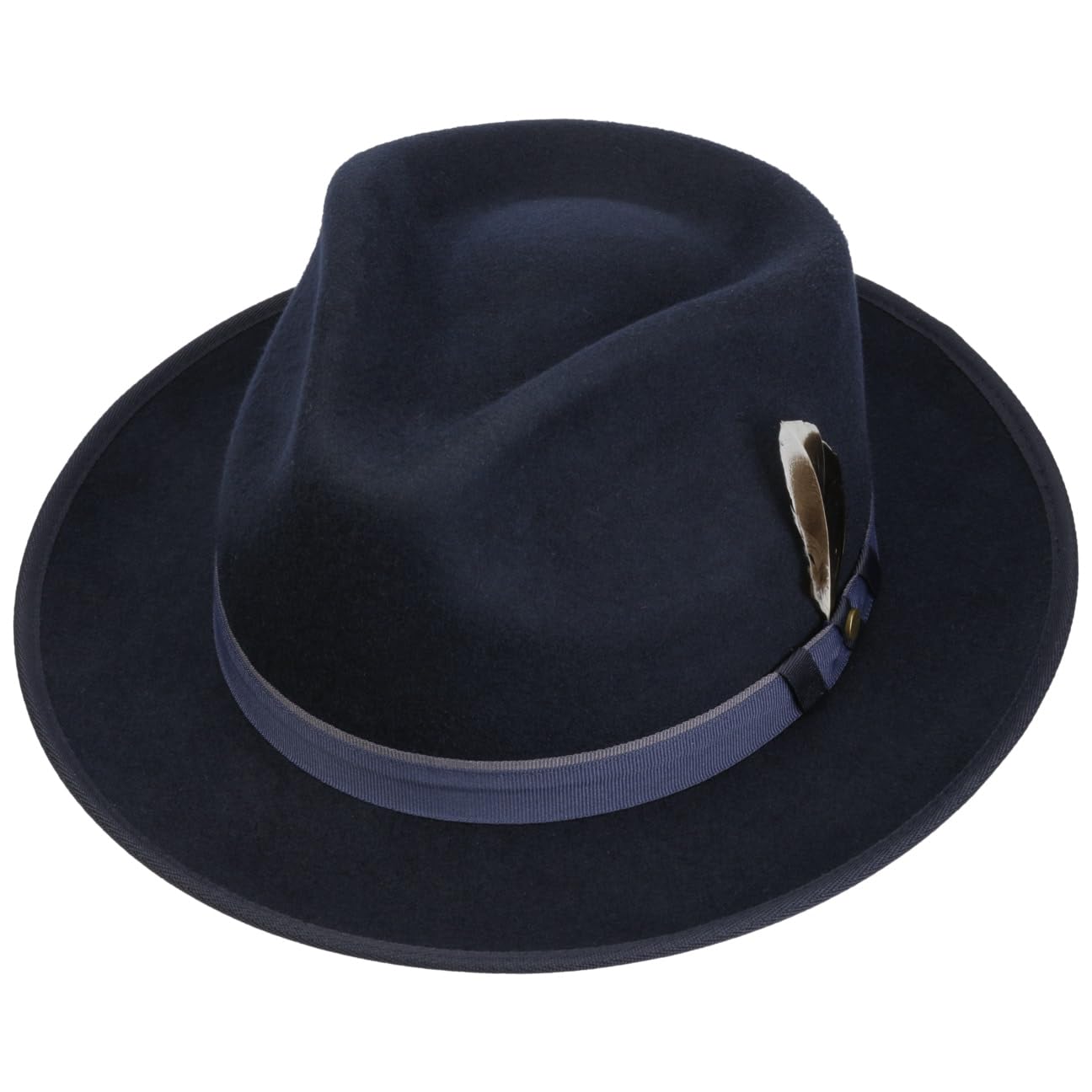 Stetson Hulbert Fedora Wollfilz Bogart Hut Herren Herbst Winter
