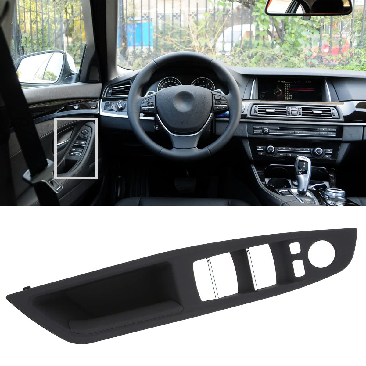 Maniglia interna per portiera anteriore sinistra nera 5 Series F10 F11 520 523 525 528 530 535 (2010-2017) 51417225865