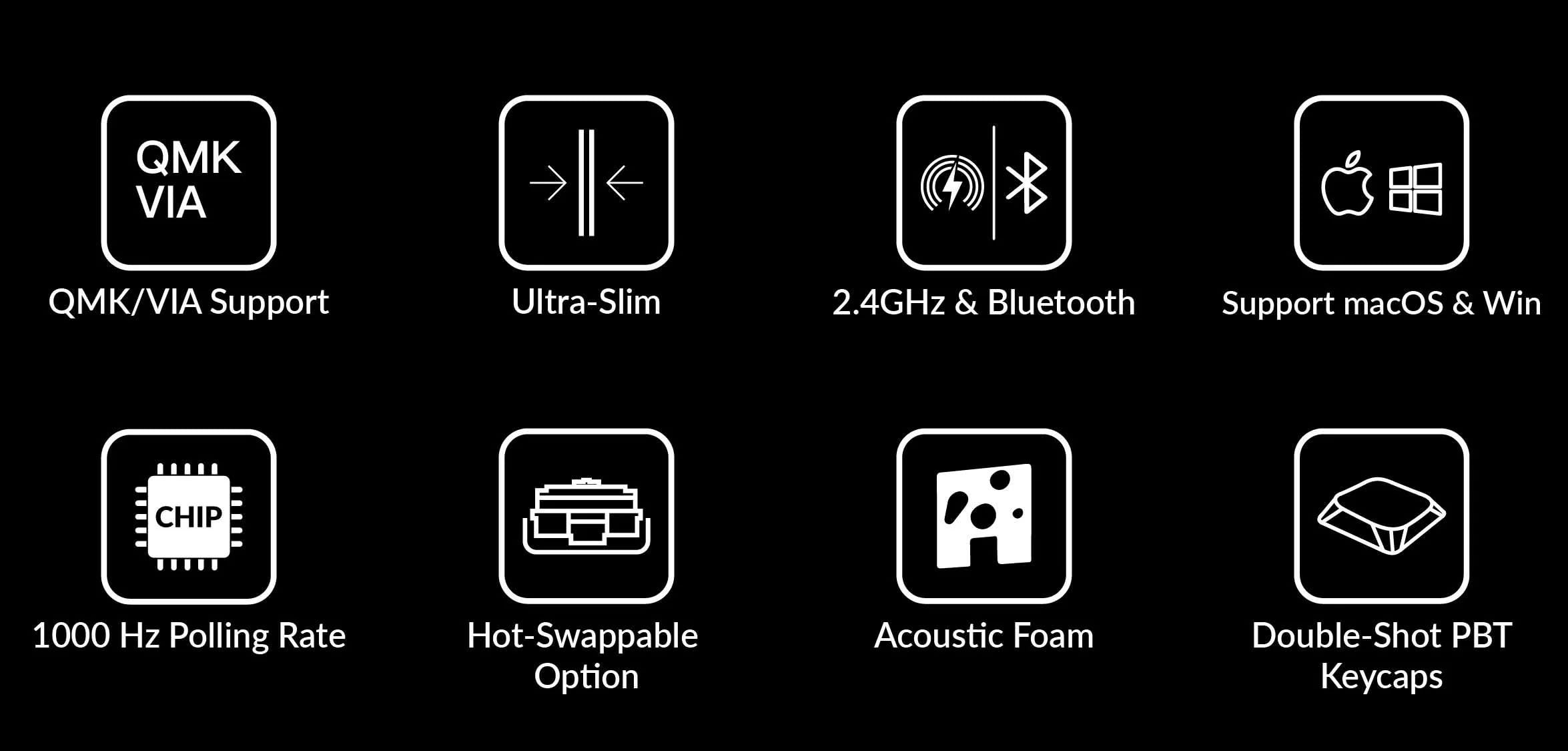 Keychron K5 Max Tastiera Meccanica Wireless – Layout Italiano QWERTY, Tripla Connessione (Bluetooth/2.4GHz/USB-C), Hot-Swappable, Compatibile con Mac/Windows/Linux - Switch Low-Profile Gateron Brown