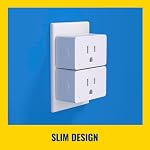 WiZ Smart Plug- Sunset to Sunrise Automation + Motion Detection + Control with Voice or App, Compatible with Alexa, Google Home, and HomeKit - WiFi Wall Outlet - 4 Pack