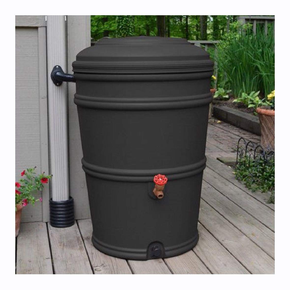 Buy HEATAPPLY 45 Gallon Rain Barrel with Spigot and Rain Gutter Water