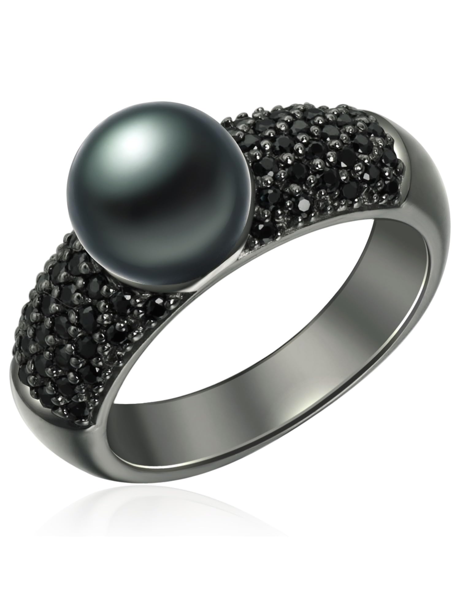 Valero Pearls Anillo de perlas para Mujer Plata de ley 925