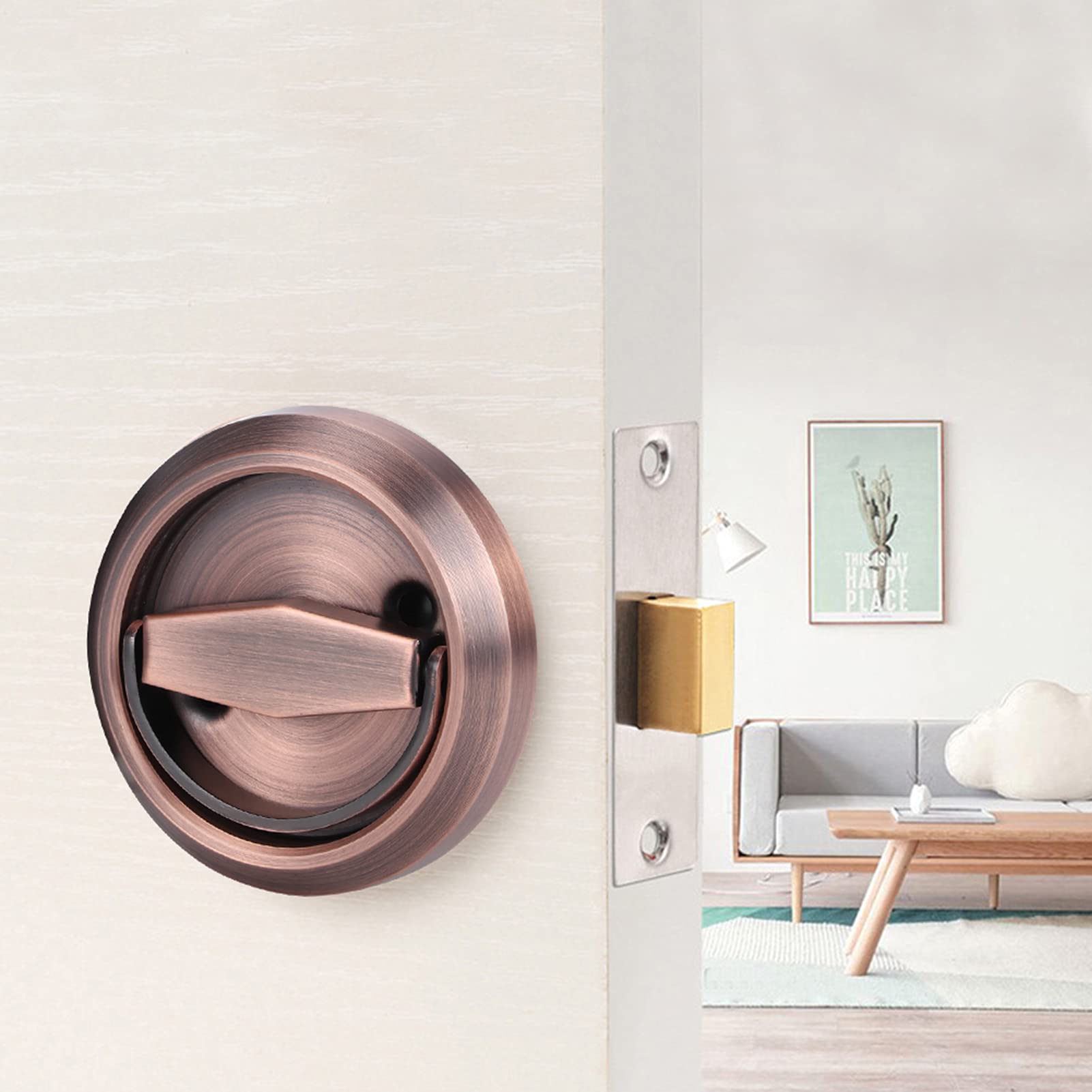 cyrank Storefront Door Mortise Lock Double Keyed Deadbolt Lock